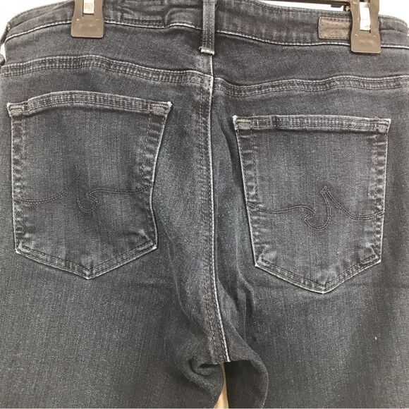 AG Adriano Goldschmied THE MIDDI Mid-Rise Dark Wash Legging - Picture 6 of 15